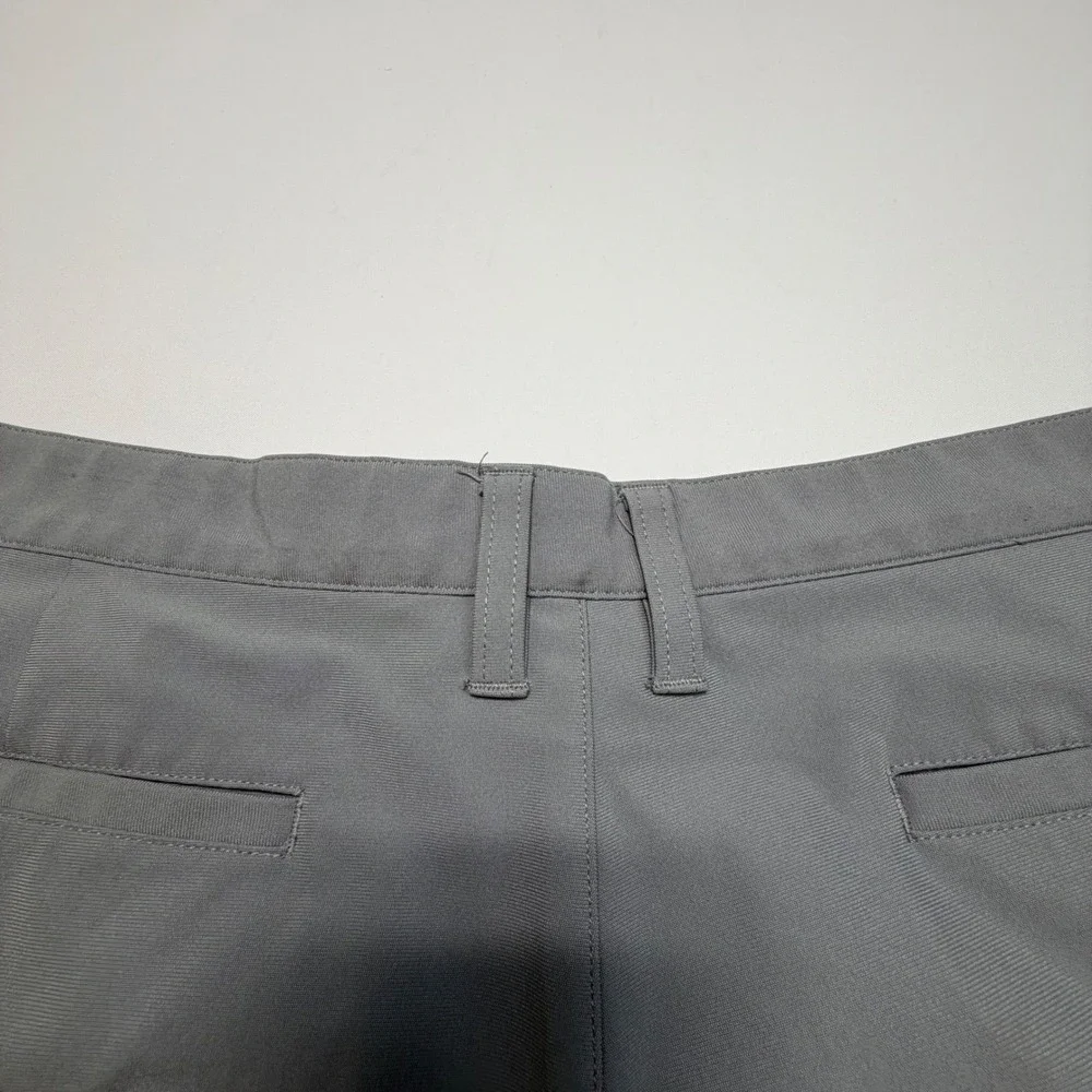FootJoy Men's Golf Shorts Gray W40 Performance‎ Flat Front Casual